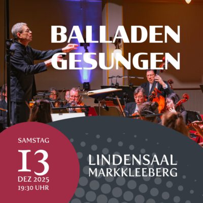 3. Sinfoniekonzert – „Balladen gesungen“