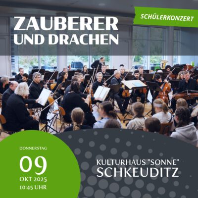 Schülerkonzert – „Zauberer und Drachen“ (Filmmusik)