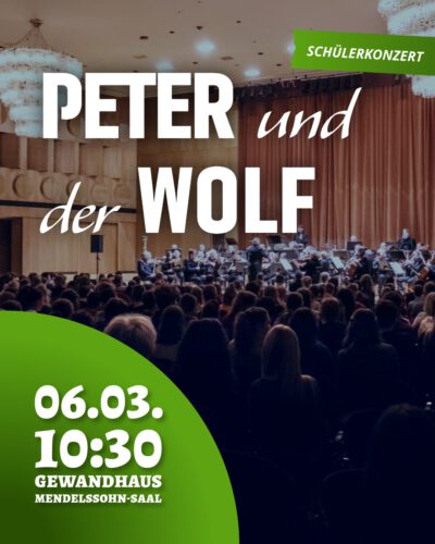 Schülerkonzert „Peter und der Wolf“