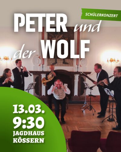 Schülerkonzert „Peter und der Wolf“ – Quintett des Leipziger Symphonieorchesters