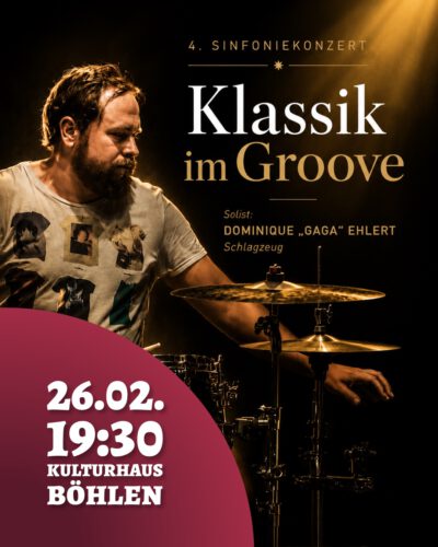 4. Sinfoniekonzert – „Klassik im Groove“
