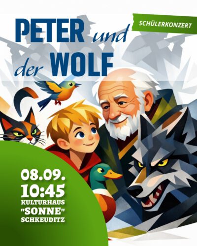 Schülerkonzert „Peter und der Wolf“