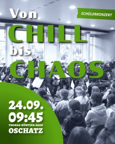 Schülerkonzert „Von CHILL bis CHAOS“ – PROGRAMMMUSIK