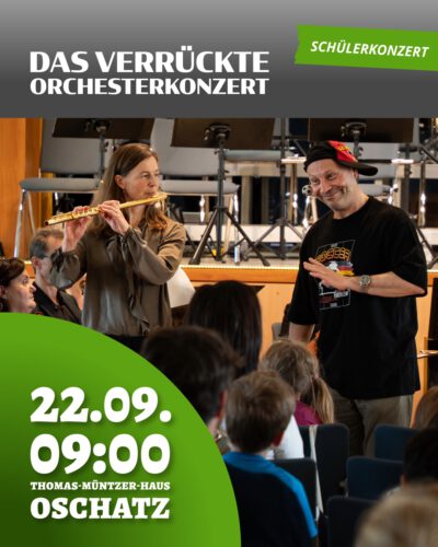 Schülerkonzert „Das verrückte Orchesterkonzert“