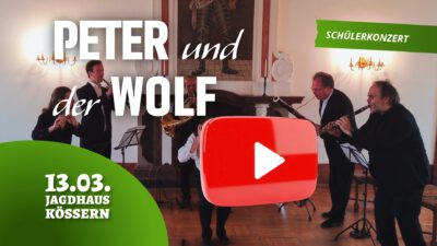 Peter und der Wolf im Jagdhaus Kössern