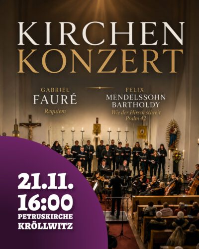 Kirchenkonzert in Halle