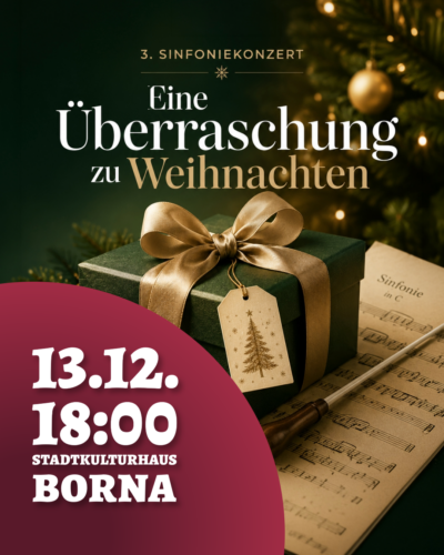 3. Sinfoniekonzert – „Eine Überraschung zu Weihnachten“