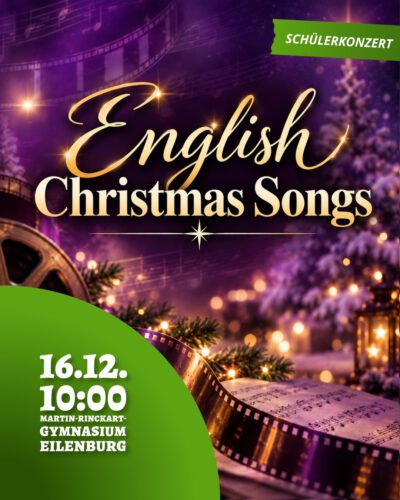 Schülerkonzert „English Christmas Songs“