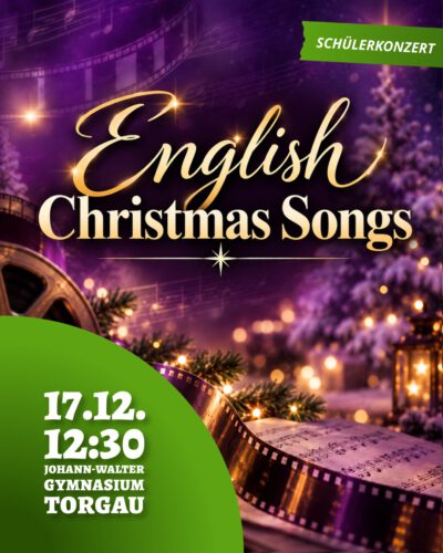 Schülerkonzert „English Christmas Songs“