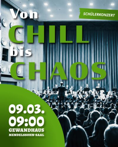 Schülerkonzert: „Von CHILL bis CHAOS“ – PROGRAMMMUSIK
