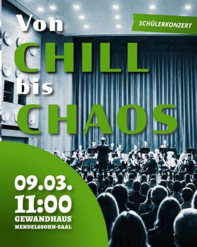 Schülerkonzert: „Von CHILL bis CHAOS“ – PROGRAMMMUSIK