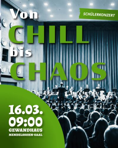 Schülerkonzert: „Von CHILL bis CHAOS“ – PROGRAMMMUSIK