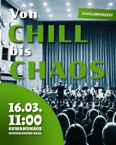 Schülerkonzert: „Von CHILL bis CHAOS“ – PROGRAMMMUSIK