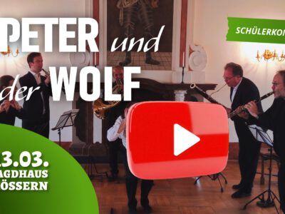 Peter und der Wolf im Jagdhaus Kössern